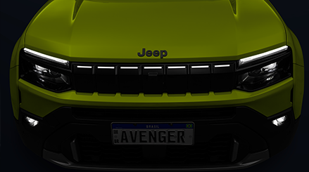 Jeep Avenger frente e grade
