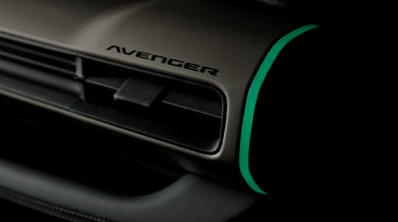 Detalhe do painel Avenger